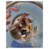 Rio Cubano Humidor Glass Jar - Cigar Humidor With Assorted Collectibles Inside Rio Cubano Humidor Glass Jar - Cigar Humidor With Assorted Collectibles Inside