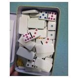 Cardinal's Mexican Train Dominoes - Double Twelve, 91 Jumbo Color Dot Dominoes Cardinal's Mexican Train Dominoes - Double Twelve, 91 Jumbo Color Dot Dominoes