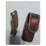 Schrade & USA Fixed Blade Knife with Nylon Sheath Schrade & USA Fixed Blade Knife with Nylon Sheath