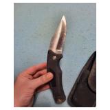 Schrade & USA Fixed Blade Knife with Nylon Sheath Schrade & USA Fixed Blade Knife with Nylon Sheath