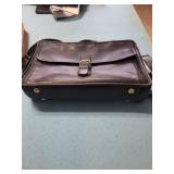 Coach Black Leather Satchel Bag N°D7S-0537 - Brass Buckle Coach Black Leather Satchel Bag N°D7S-0537 - Brass Buckle