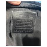 Coach Black Leather Satchel Bag N°D7S-0537 - Brass Buckle Coach Black Leather Satchel Bag N°D7S-0537 - Brass Buckle