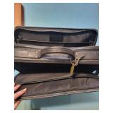 Coach Black Leather Satchel Bag N°D7S-0537 - Brass Buckle Coach Black Leather Satchel Bag N°D7S-0537 - Brass Buckle