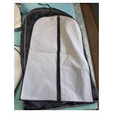 Portable Wardrobe Organizer with Windowed Cover and Interior Dividers Portable Wardrobe Organizer with Windowed Cover and Interior Dividers