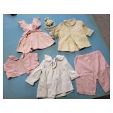 Folly Finders Hand Smocked Size 18 Months Vintage Baby Girl Clothing Set Folly Finders Hand Smocked Size 18 Months Vintage Baby Girl Clothing Set