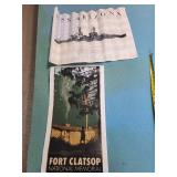 Fort Clatsop National Memorial Poster & United States Capital Ships Print - Pennsylvania Class, 1941 Fort Clatsop National Memorial Poster & United States Capital Ships Print - Pennsylvania Class, 1941