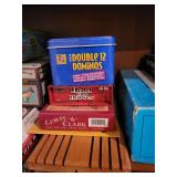 Rummikub, Trivial Pursuit, Double 12 Dominoes, Lewis & Clark, Crib Wars, Back & 4th Rummikub, Trivial Pursuit, Double 12 Dominoes, Lewis & Clark, Crib Wars, Back & 4th