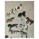 Assorted vintage Plastic Action Figures & Horses - Cowboys, Knights, Archers & LOTR Figurines Assorted vintage Plastic Action Figures & Horses - Cowboys, Knights, Archers & LOTR Figurines