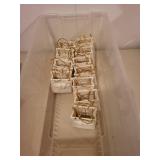 White Ceramic Cherub Angel Hanging Ornaments - 12-Piece Set, Made in China White Ceramic Cherub Angel Hanging Ornaments - 12-Piece Set, Made in China