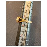 14K Gold Opal Cluster Ring - Cabochon Opals