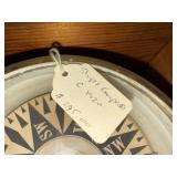 Brass Marine Compass - 6-Inch Dial in Wooden Box Brass Marine Compass - 6-Inch Dial in Wooden Box