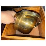 Brass Marine Compass - 6-Inch Dial in Wooden Box Brass Marine Compass - 6-Inch Dial in Wooden Box