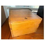 Brass Marine Compass - 6-Inch Dial in Wooden Box Brass Marine Compass - 6-Inch Dial in Wooden Box