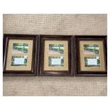 Wood Wall Frame Set of 3 - 5x7 Photo Collage Frames Wood Wall Frame Set of 3 - 5x7 Photo Collage Frames