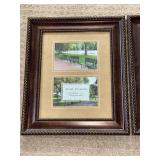 Wood Wall Frame Set of 3 - 5x7 Photo Collage Frames Wood Wall Frame Set of 3 - 5x7 Photo Collage Frames
