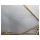 Impressionist Lake Landscape Canvas - Man in White Hat on Red Boat (approx 40 in wide) Impressionist Lake Landscape Canvas - Man in White Hat on Red Boat (approx 40 in wide)