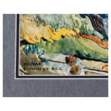 Landscape Painting with Bird Sculpture - Framed Print - Michaels Finish Landscape Painting with Bird Sculpture - Framed Print - Michaels Finish