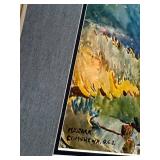 Landscape Painting with Bird Sculpture - Framed Print - Michaels Finish Landscape Painting with Bird Sculpture - Framed Print - Michaels Finish