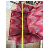 Ethan Allen Traditional Classics Ikat Armchair - Upholstered Accent Chair Ethan Allen Traditional Classics Ikat Armchair - Upholstered Accent Chair