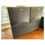 Sony SS-SR290 SS-CN290 Speaker System 3-Piece Sony SS-SR290 SS-CN290 Speaker System 3-Piece