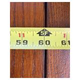 Oak Office Desk with 9 Drawers, 60in Wide, Traditional Wood Desk Oak Office Desk with 9 Drawers, 60in Wide, Traditional Wood Desk