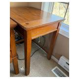 Oak End Table Oak End Table