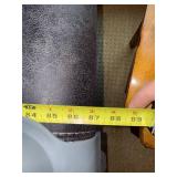 Two-Piece Living Room Set Featuring Loveseat with Center Console and Matching Three-Seat Sofa in Leather Two-Piece Living Room Set Featuring Loveseat with Center Console and Matching Three-Seat Sofa in Leather