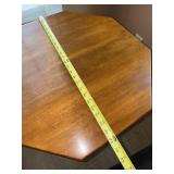 Antique Octagonal Dining Table with Turned Legs - 30 in Diameter Antique Octagonal Dining Table with Turned Legs - 30 in Diameter