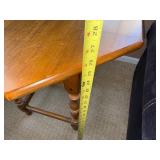 Antique Octagonal Dining Table with Turned Legs - 30 in Diameter Antique Octagonal Dining Table with Turned Legs - 30 in Diameter