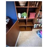 Wood Bookcase with Cabinet Base - 86 in H x 28.5 in W x 15 in D Wood Bookcase with Cabinet Base - 86 in H x 28.5 in W x 15 in D