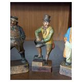 Dickens Character Wood Figurines - Mr. Micawber, Artful Dodger, Adam Waller (Lot of 4) Dickens Character Wood Figurines - Mr. Micawber, Artful Dodger, Adam Waller (Lot of 4)