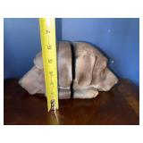 Gardner's Studio Dog Bookends - Fine Reproductions, Ceramic, Dark Brown (Pair) Gardner's Studio Dog Bookends - Fine Reproductions, Ceramic, Dark Brown (Pair)