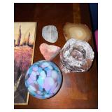 Wiens Farmhouse Landscape Framed Print - 11 inch Square Gold Frame Wiens Farmhouse Landscape Framed Print - 11 inch Square Gold Frame