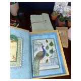Peacock Bound Journal, Elephant Poo Paper Journal, Peacock Book Box & 3 Cacti Peacock Bound Journal, Elephant Poo Paper Journal, Peacock Book Box & 3 Cacti