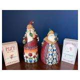 Heartwood Creek Jim Shore Santas (Lot of 2) Heartwood Creek Jim Shore Santas (Lot of 2)