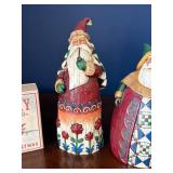Heartwood Creek Jim Shore Santas (Lot of 2) Heartwood Creek Jim Shore Santas (Lot of 2)