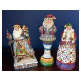 Heartwood Creek Santa's Best Friends (Lot of 3) - Jim Shore, 2005 Made in China Heartwood Creek Santa's Best Friends (Lot of 3) - Jim Shore, 2005 Made in China