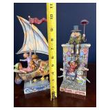 Jim Shore Sailboat Scene & Mr. Dumpty I Presume Figurine Set Jim Shore Sailboat Scene & Mr. Dumpty I Presume Figurine Set
