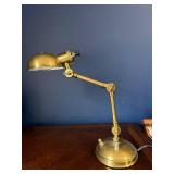 Brass Adjustable Desk Lamp - Vintage Banker/Architect Style Brass Adjustable Desk Lamp - Vintage Banker/Architect Style