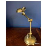 Brass Adjustable Desk Lamp - Vintage Banker/Architect Style Brass Adjustable Desk Lamp - Vintage Banker/Architect Style