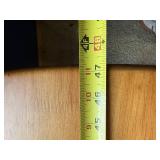 Wooden Dining Table - 48 in L x 28 in W x 29 in H, Rounded Corners Wooden Dining Table - 48 in L x 28 in W x 29 in H, Rounded Corners