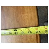 Wooden Dining Table - 48 in L x 28 in W x 29 in H, Rounded Corners Wooden Dining Table - 48 in L x 28 in W x 29 in H, Rounded Corners