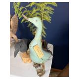 Bird Sculptures - Vintage Metal Garden Decor (Lot of 2) Bird Sculptures - Vintage Metal Garden Decor (Lot of 2)