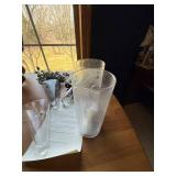 Pottery Barn Simple Wall Vase Set and Three Other Wall Vases Pottery Barn Simple Wall Vase Set and Three Other Wall Vases