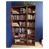 Two Wooden Bookcases - Books Not Included (Lot of 2) Two Wooden Bookcases - Books Not Included (Lot of 2)