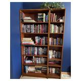 Two Wooden Bookcases - Books Not Included (Lot of 2) Two Wooden Bookcases - Books Not Included (Lot of 2)