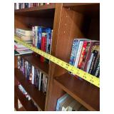 Two Wooden Bookcases - Books Not Included (Lot of 2) Two Wooden Bookcases - Books Not Included (Lot of 2)