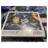 New Space Traveler 1000-Piece Puzzle - Party Banner Set & Jingle Bell Strap New Space Traveler 1000-Piece Puzzle - Party Banner Set & Jingle Bell Strap