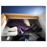 Assorted Bedding in Closet - Blankets, Sheets, Towels & Pillows Assorted Bedding in Closet - Blankets, Sheets, Towels & Pillows
