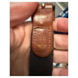 Assorted Leather Belts - Brown & Black, Mixed Widths, Vintage Style Assorted Leather Belts - Brown & Black, Mixed Widths, Vintage Style